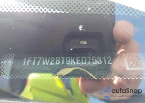 2019 Ford F-250 Xlt from USA, damaged, VIN 1FT7W2BT9KED75312